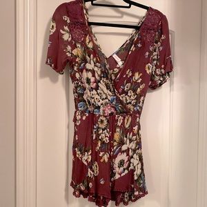 Gorgeous floral romper